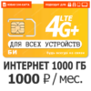 SIM-карта БИ Элитный 1000