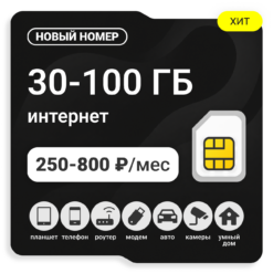 SIM-карта ТЕЛЕ2 Бизнес 250-800 (саморегистрация)