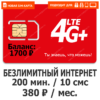 Sim-карта М-Сеть Выгодный 380 NEW (саморегистрация)