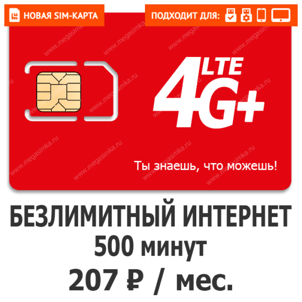 Sim-карта М-Сеть Эксклюзив 207 (саморегистрация)