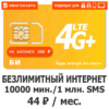 SIM-карта БИ ОСОБЕННЫЙ 44