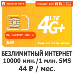SIM-карта БИ ОСОБЕННЫЙ 44