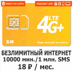 SIM-карта БИ ОСОБЕННЫЙ 18